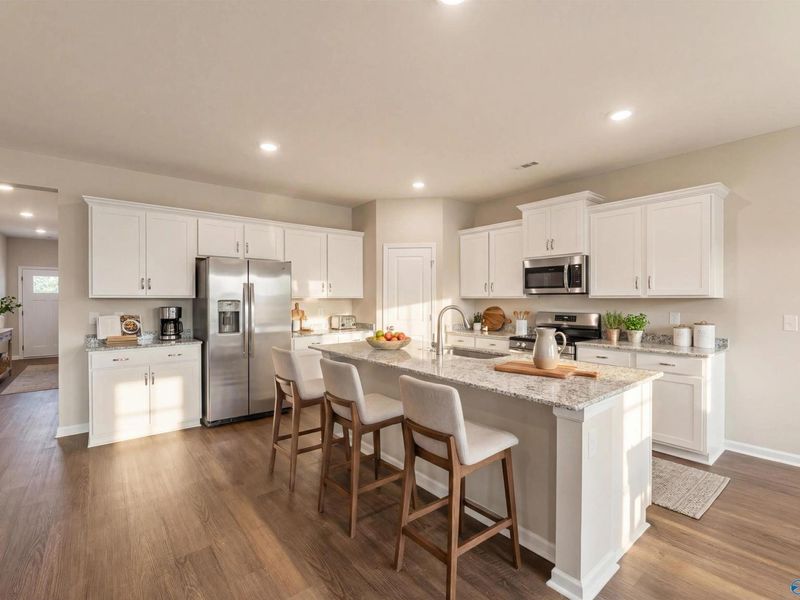 Furnished interior view inside a new home in Bailey Park, Fayetteville (Image 5).