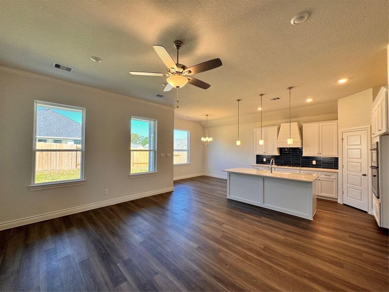 Spacious, unfurnished interior of a new home in Lexington Heights, Willis (Image 17).