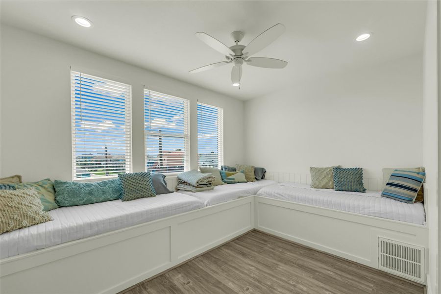 Furnished interior view inside a new home in , Crystal Beach (Image 10). Furnished interior view inside a new home in , Crystal Beach (Image 10).