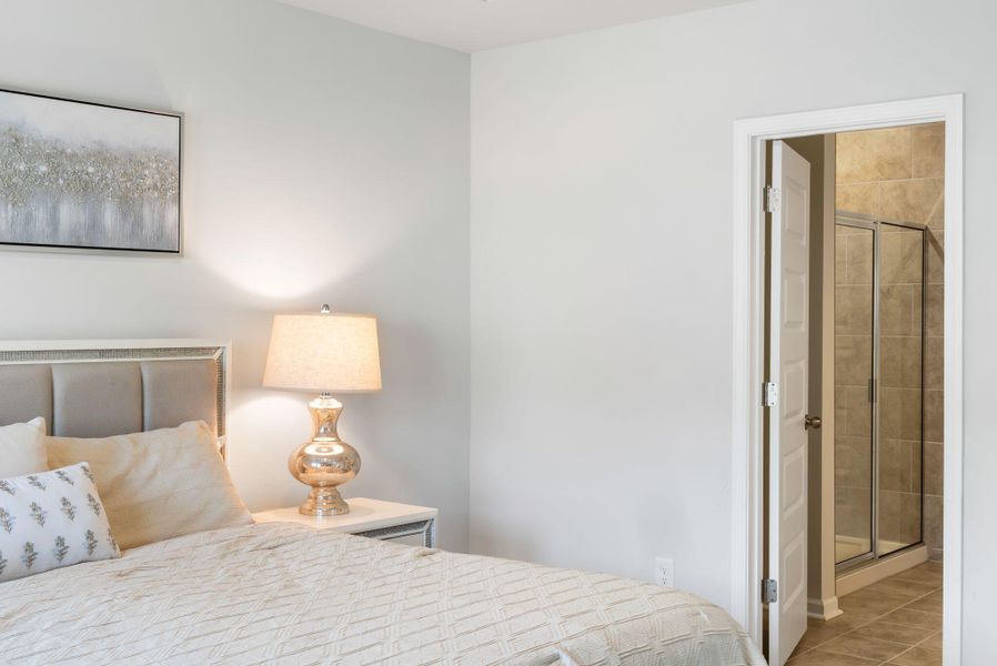 Furnished interior view inside a new home in Sweetgrass at Summers Corner: Arbor Collection, Summerville (Image 30). Furnished interior view inside a new home in Sweetgrass at Summers Corner: Arbor Collection, Summerville (Image 30).