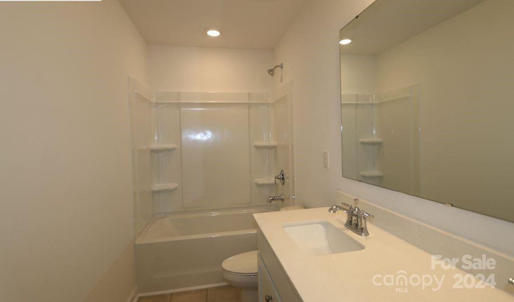 Secondary bathroom