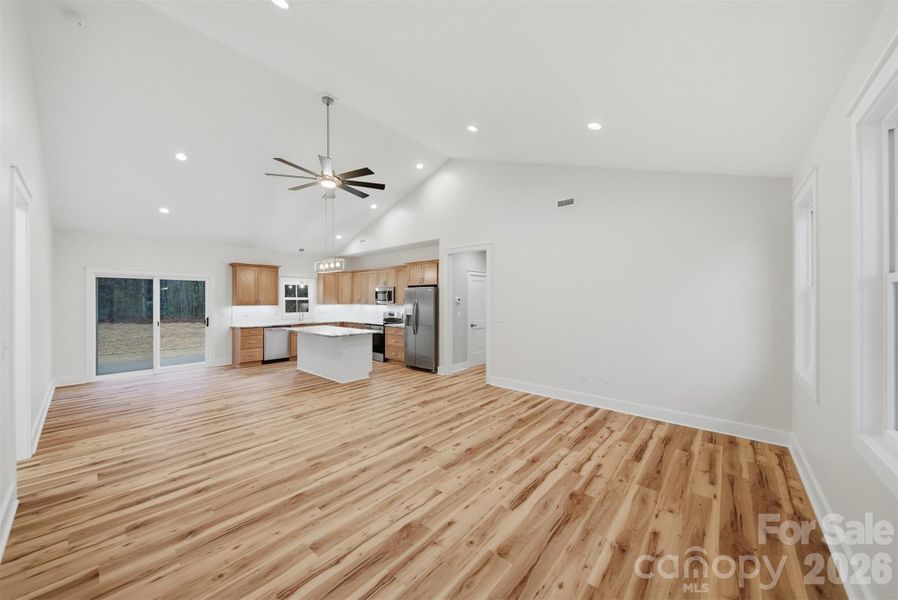Spacious, unfurnished interior of a new home in , Maiden (Image 43).