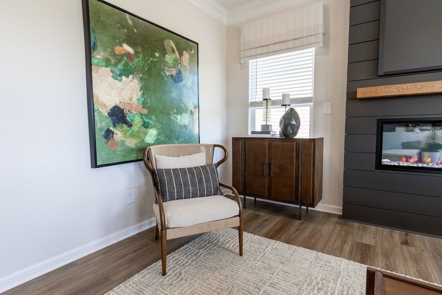 Furnished interior view inside a new home in Trellis Park, Hampton (Image 14).