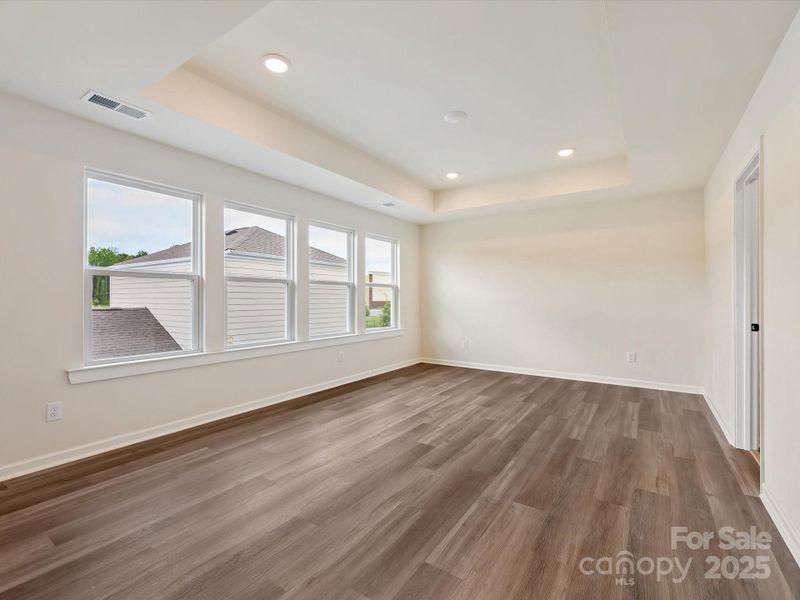 Spacious, unfurnished interior of a new home in North Creek Village - Townhomes, Huntersville (Image 23).