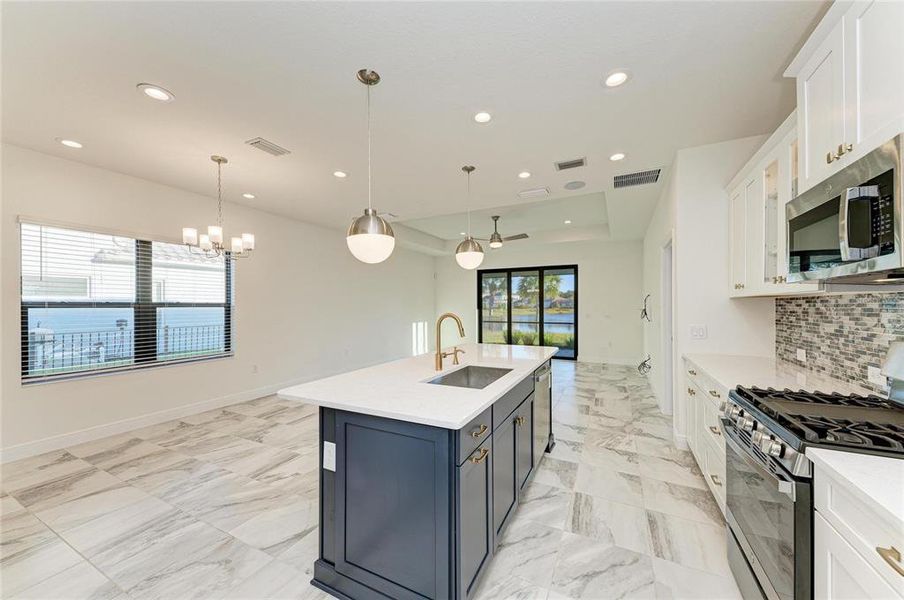 Furnished interior view inside a new home in , Sarasota (Image 12).