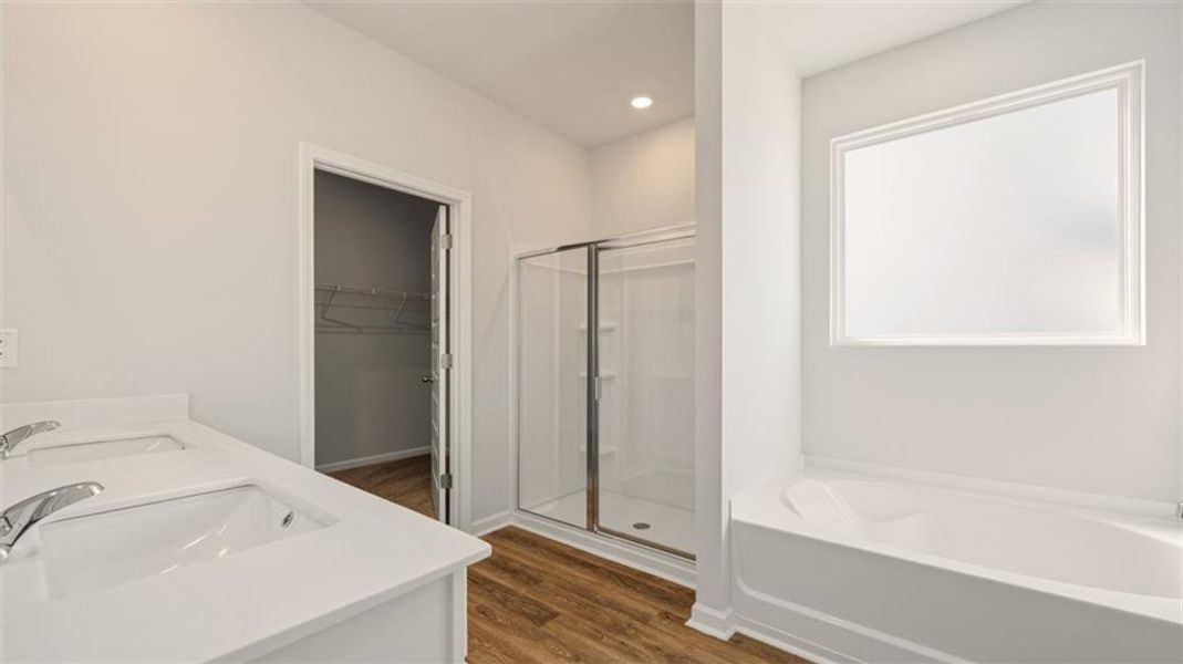 Furnished interior view inside a new home in Kingston Ranch at Lake Oconee, Buckhead (Image 7).
