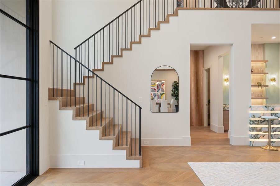 Furnished interior view inside a new home in , Frisco (Image 10).