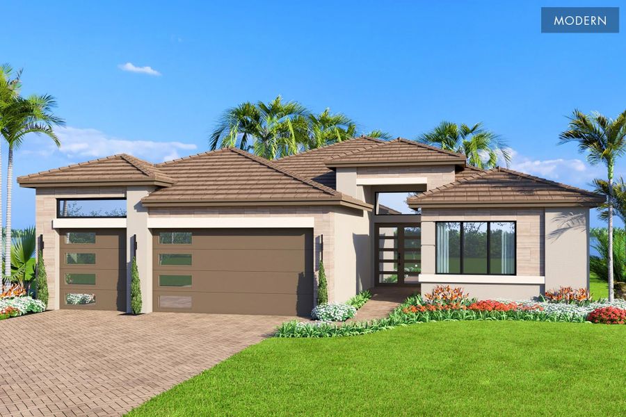 Representative exterior photo of a completed home built from the Sophia by GL Homes in Valencia Vista at Riverland, Port St. Lucie, FL (Image 4). Representative exterior photo of a completed home built from the Sophia by GL Homes in Valencia Vista at Riverland, Port St. Lucie, FL (Image 4).