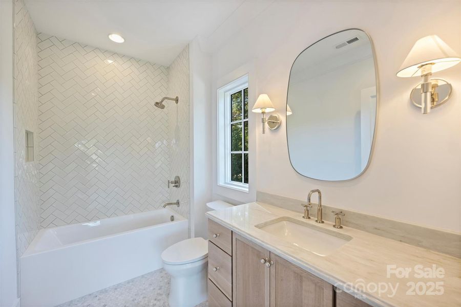 Furnished interior view inside a new home in , Charlotte (Image 8). Furnished interior view inside a new home in , Charlotte (Image 8).