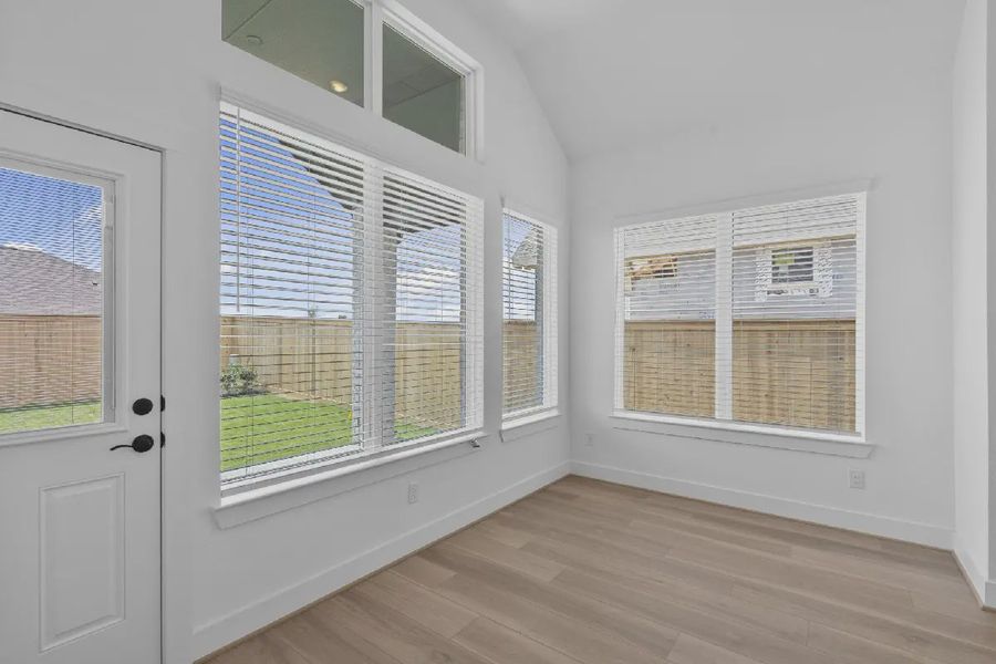 Representative unfurnished interior of a home built from the Oslo by Chesmar Homes in Nolina, Georgetown (Image 22). Representative unfurnished interior of a home built from the Oslo by Chesmar Homes in Nolina, Georgetown (Image 22).