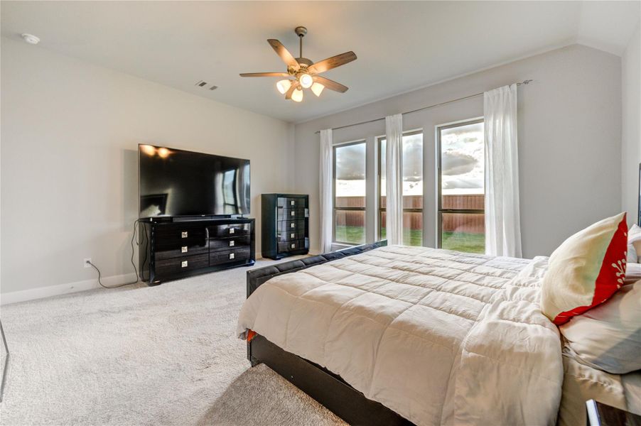 Furnished interior view inside a new home in , Katy (Image 37).