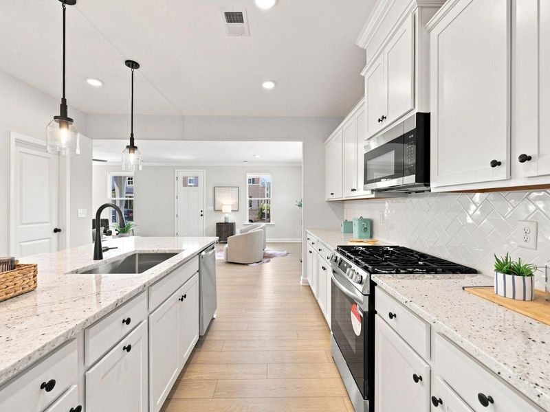 Furnished interior view inside a new home in Forestville Yard, Knightdale (Image 9).