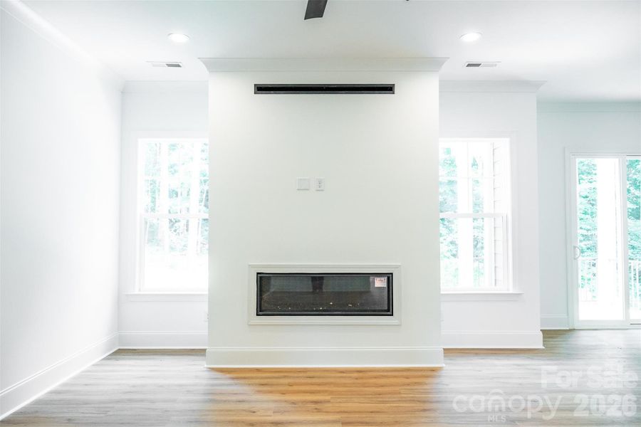 Spacious, unfurnished interior of a new home in Crescent Golf, Salisbury (Image 13). Spacious, unfurnished interior of a new home in Crescent Golf, Salisbury (Image 13).