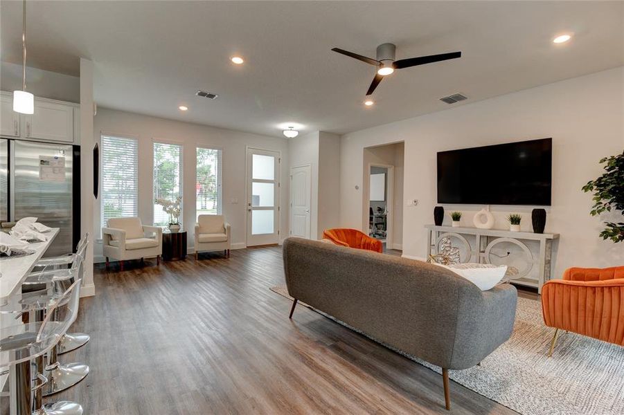 Furnished interior view inside a new home in , Palm Coast (Image 6). Furnished interior view inside a new home in , Palm Coast (Image 6).