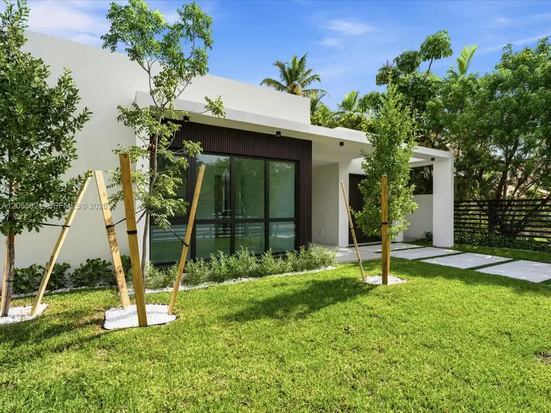 Exterior details and patio area of a home in , Miami (Image 3). Exterior details and patio area of a home in , Miami (Image 3).