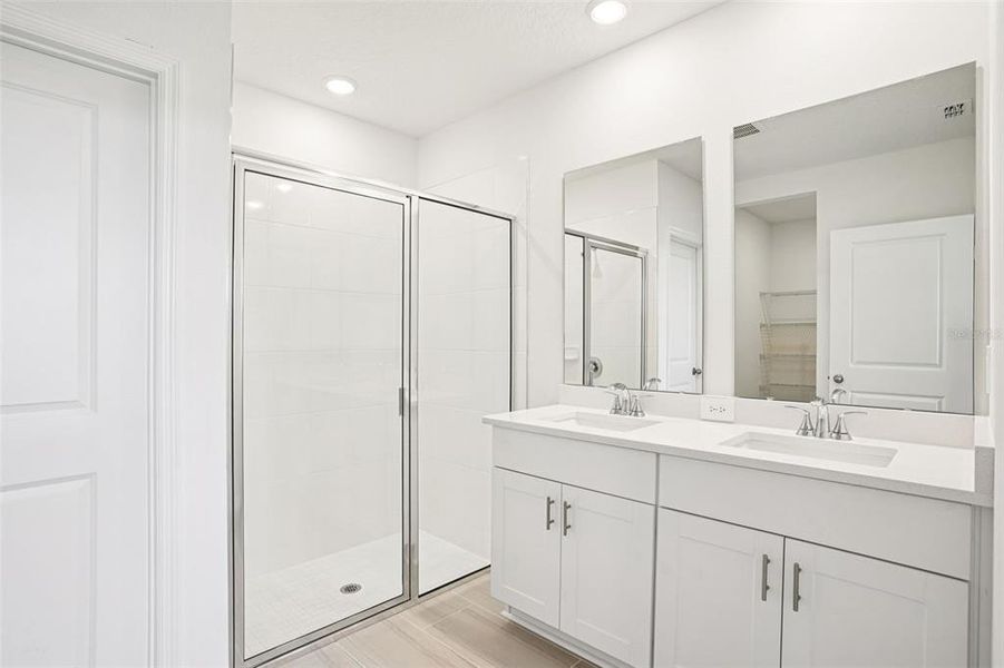 Furnished interior view inside a new home in Ridgehaven - Villas, Ormond Beach (Image 5).