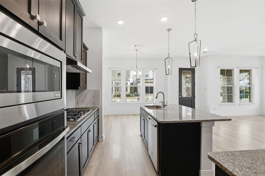 Furnished interior view inside a new home in , Arlington (Image 31).