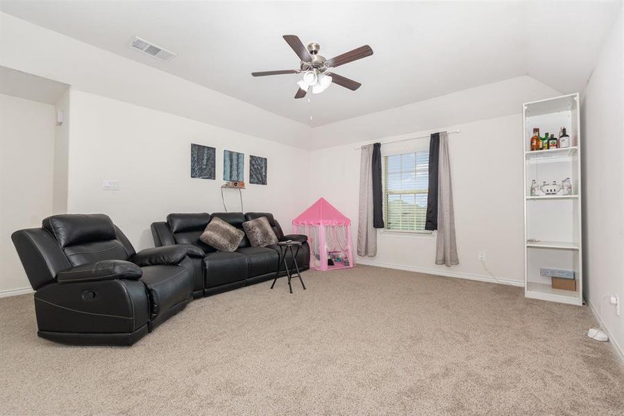 Furnished interior view inside a new home in , Cross Roads (Image 29). Furnished interior view inside a new home in , Cross Roads (Image 29).