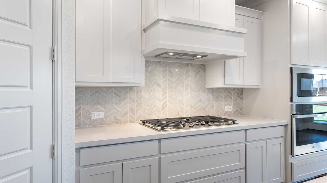 Close-up of interior finishes inside a home in Mosaic 50', Celina (Image 21). Close-up of interior finishes inside a home in Mosaic 50', Celina (Image 21).