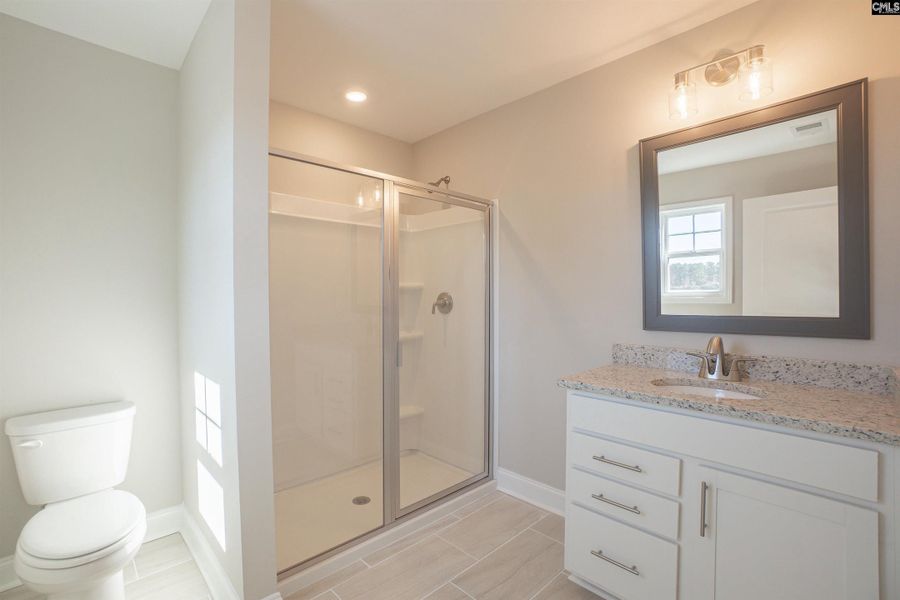 Furnished interior view inside a new home in The Cove, Sumter (Image 18).