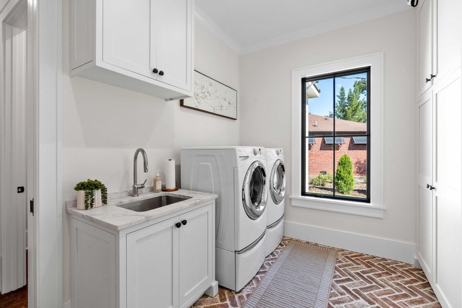 Furnished interior view inside a new home in , Mount Pleasant (Image 26).