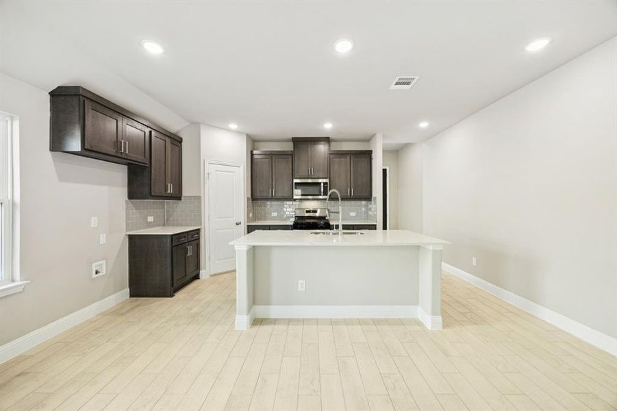 Furnished interior view inside a new home in Sicily, Princeton (Image 10).