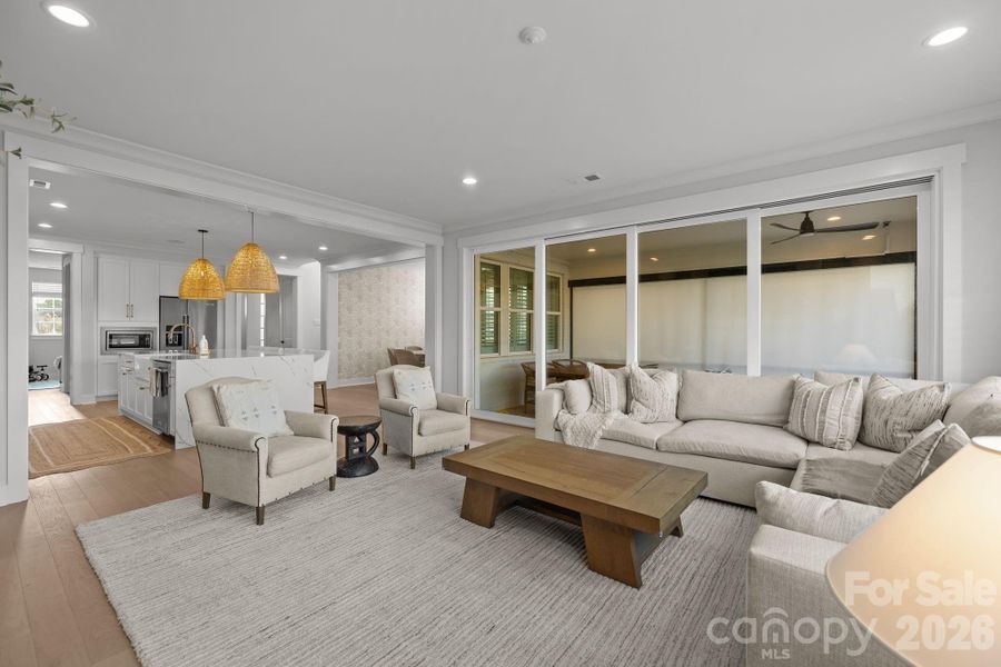 Light Filled Living Room