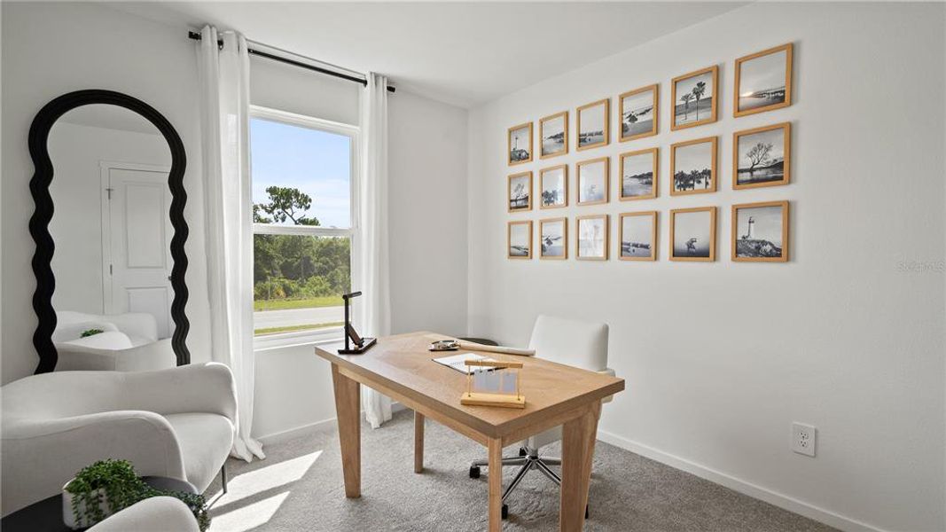 Furnished interior view inside a new home in , Davenport (Image 14).