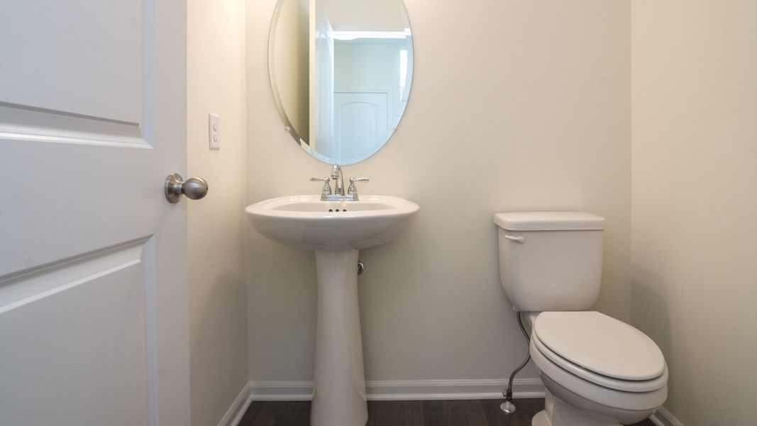 Representative furnished interior of a home built from the The Briarhaven III Side Entry by Norfolk Homes in Fosdick Glen of Saline, Saline (Image 19).