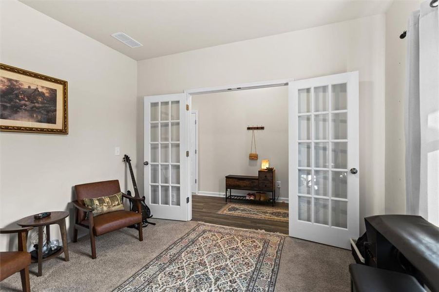 Furnished interior view inside a new home in Garrett Preserve, Hiram (Image 55).