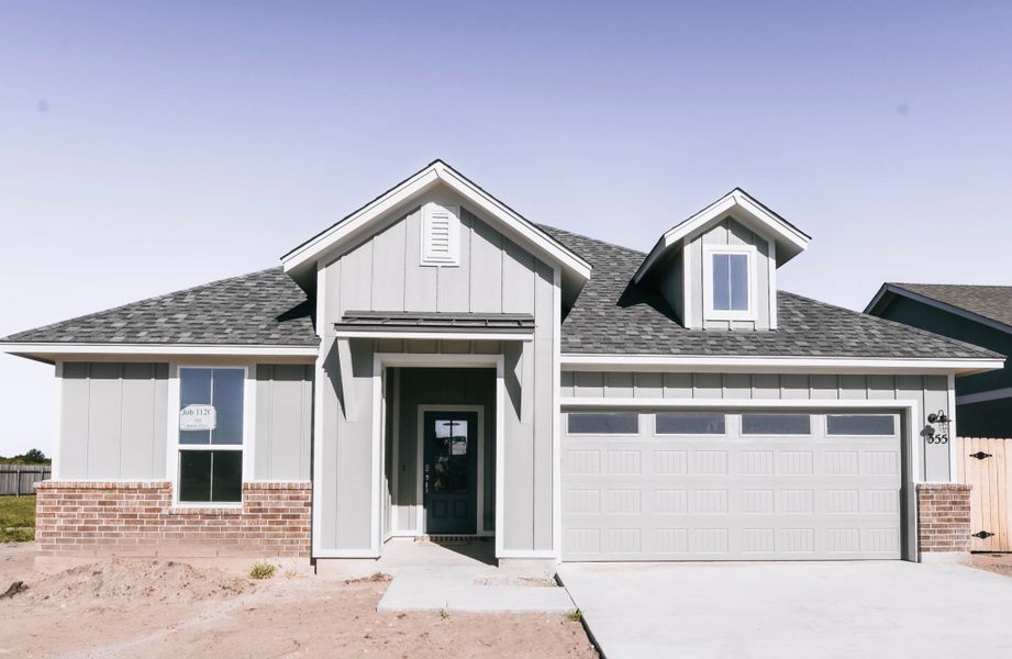 Representative exterior photo of a completed home built from the Wingate by Steve Klein Custom Builder in TerraVista, Victoria, TX (Image 2). Representative exterior photo of a completed home built from the Wingate by Steve Klein Custom Builder in TerraVista, Victoria, TX (Image 2).