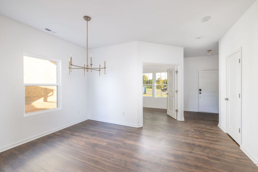 Spacious, unfurnished interior of a new home in Morrow Brook, Albemarle (Image 12).