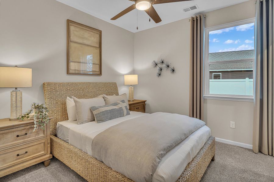 Representative furnished interior of a home built from the The Wave Crest by Chesapeake Homes in Bridgewater - Shorehaven Village, Little River (Image 14).