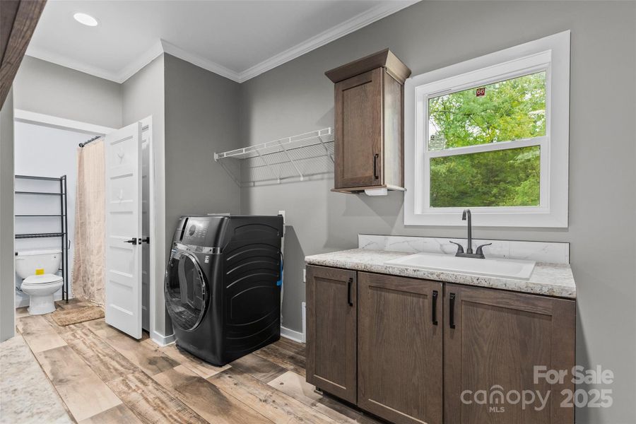 Furnished interior view inside a new home in , New London (Image 8).