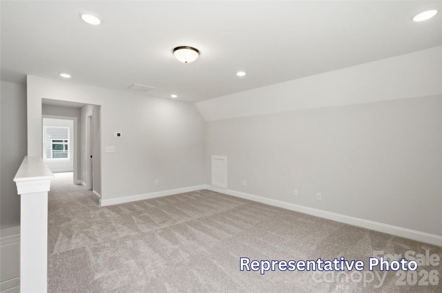 Spacious, unfurnished interior of a new home in Enclave at Riverdale, Huntersville (Image 28).