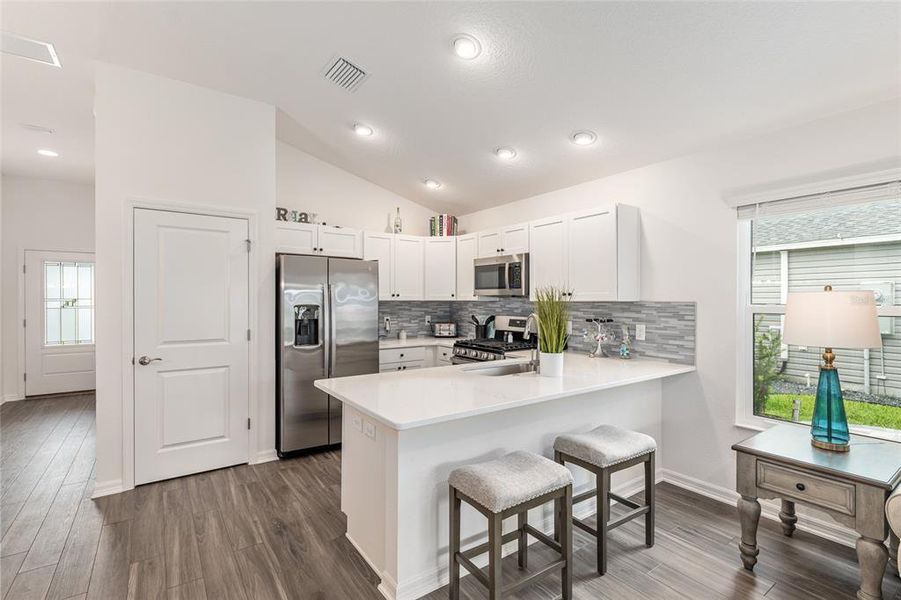 Furnished interior view inside a new home in , The Villages (Image 47).