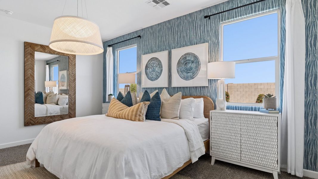 Furnished interior view inside a new home in Magma Ranch Vistas, Florence (Image 14).
