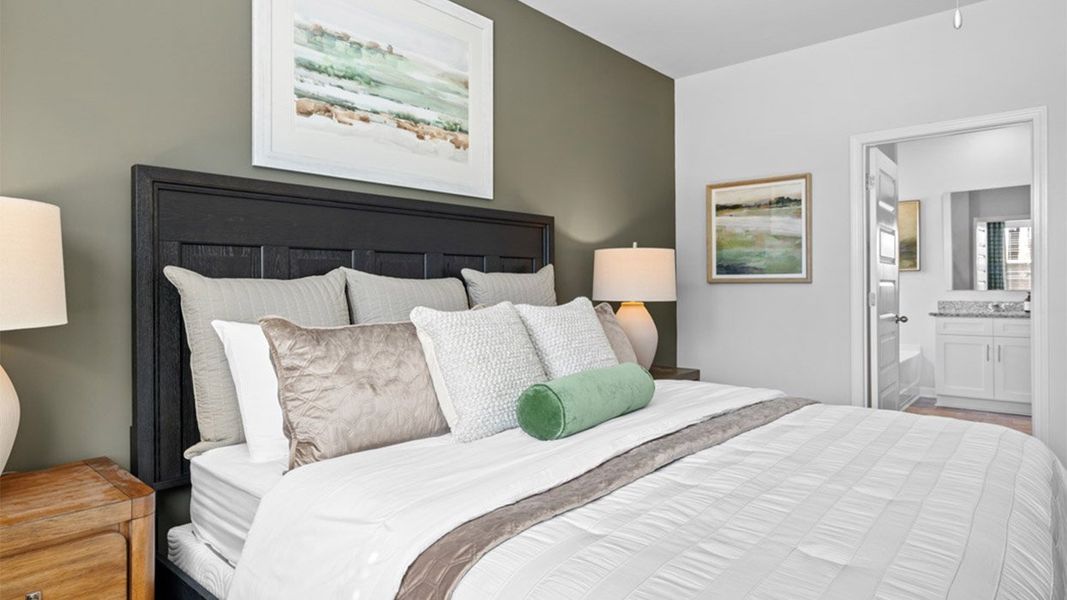 Representative furnished interior of a home built from the Elle by D.R. Horton in Estates at Deer Hollow, Grovetown (Image 30).