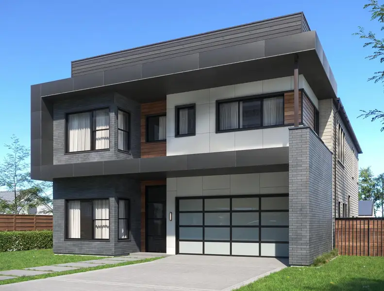 Stunning contemporary home in Garden Oaks.