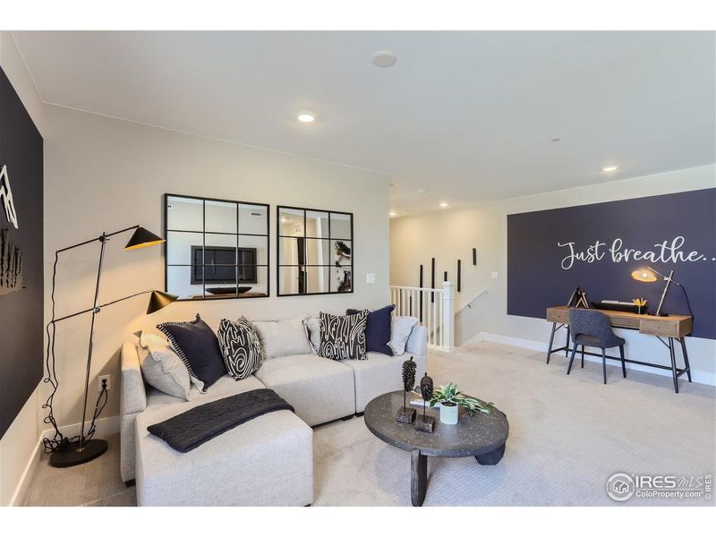 Furnished interior view inside a new home in , Longmont (Image 13).