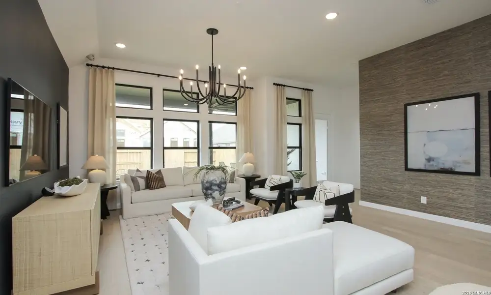 Furnished interior view inside a new home in Veramendi, New Braunfels (Image 5).