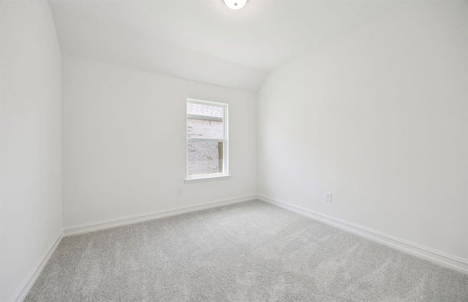 Spacious secondary bedroom with ample closet space *real home pictured Spacious secondary bedroom with ample closet space *real home pictured