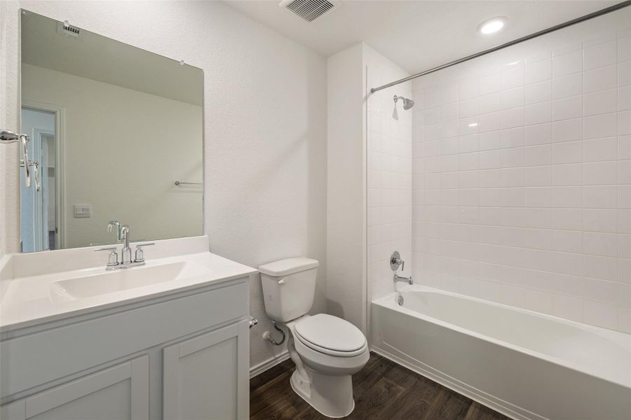 Furnished interior view inside a new home in Palomino, Manor (Image 7).