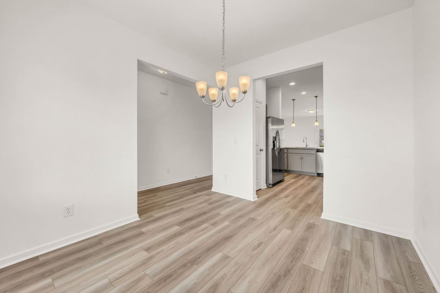 Spacious, unfurnished interior of a new home in The Oaks, Clarksville (Image 15). Spacious, unfurnished interior of a new home in The Oaks, Clarksville (Image 15).