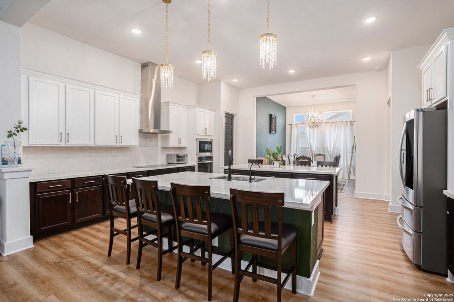Furnished interior view inside a new home in Mesa Western, Cibolo (Image 18).