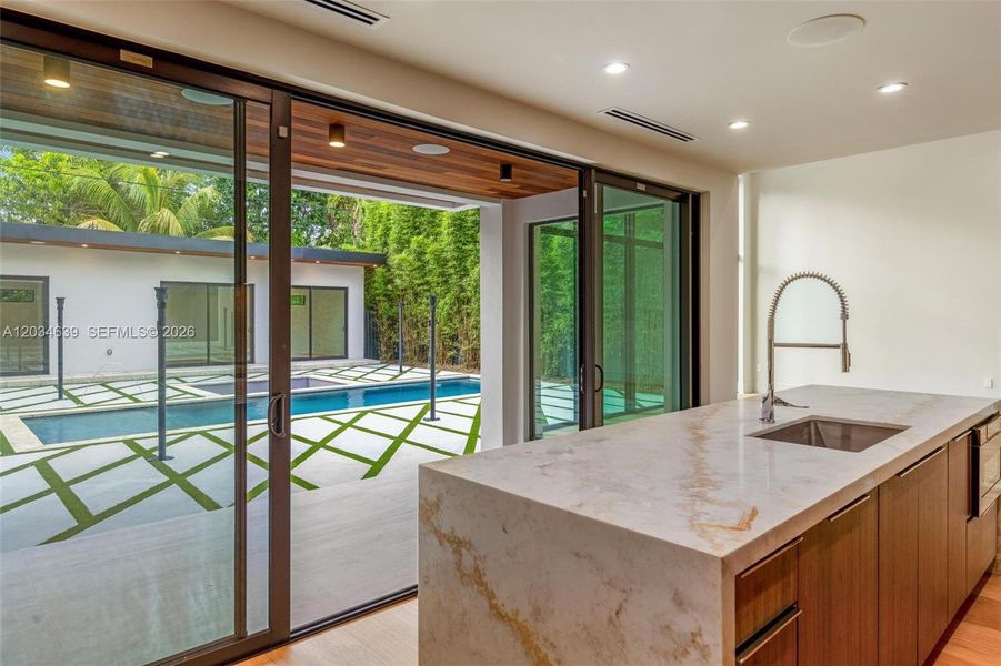 Exterior details and patio area of a home in , Miami (Image 22). Exterior details and patio area of a home in , Miami (Image 22).