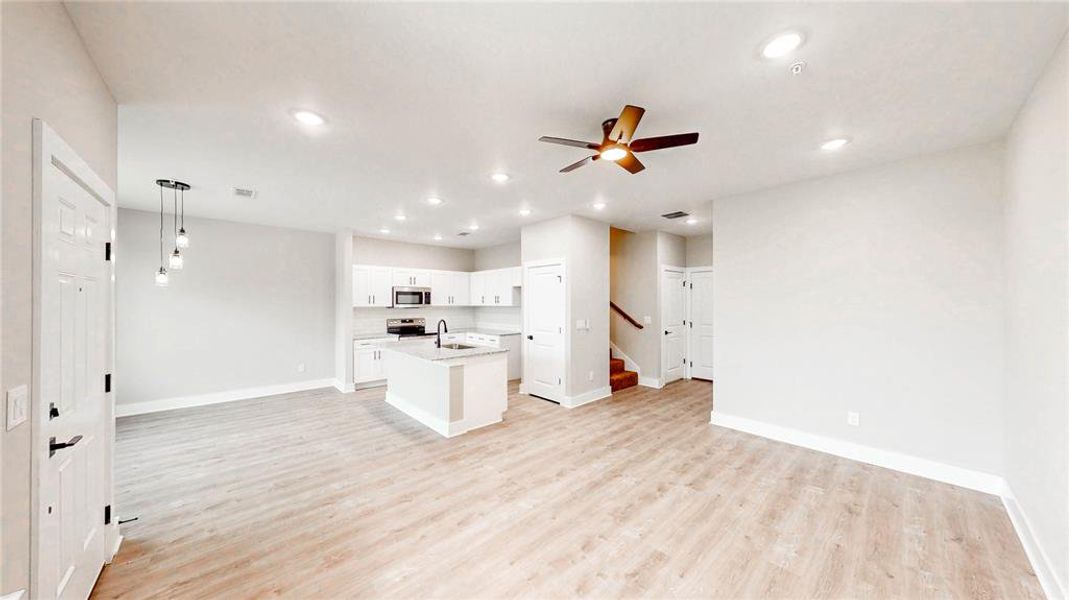 Spacious, unfurnished interior of a new home in , Denton (Image 12). Spacious, unfurnished interior of a new home in , Denton (Image 12).