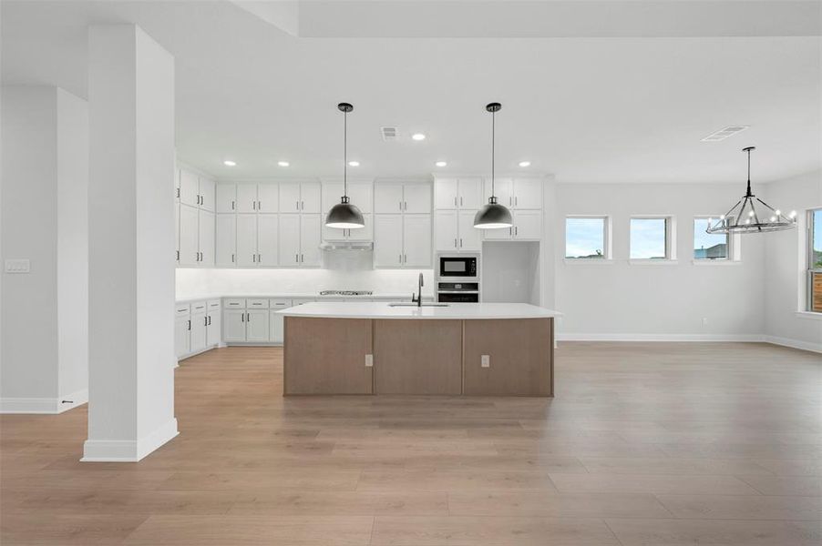 Furnished interior view inside a new home in The Ridge at Northlake, Northlake (Image 9).