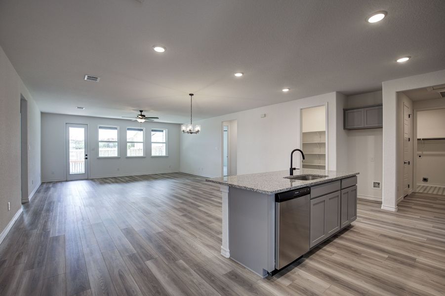 Image 30 representing the The Lanier F by Davidson Homes LLC in The Reserve at Potranco Oaks, Castroville, TX.