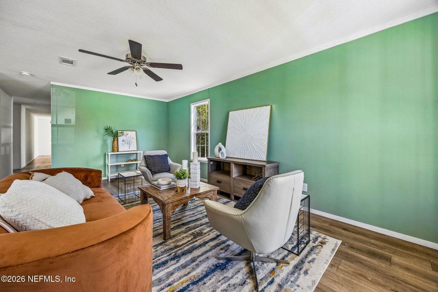 Furnished interior view inside a new home in , Hilliard (Image 5).